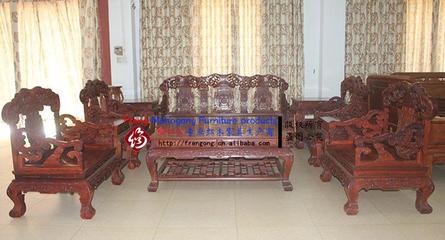 【中式明清實(shí)木仿古典紅木家具 紅檀沙發(fā) 實(shí)木沙發(fā)組合 福祿壽沙】?jī)r(jià)格_廠家_圖片